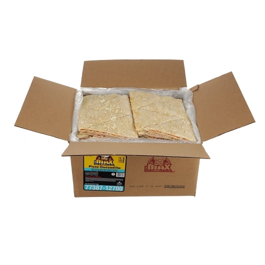 The MAX Pizza Whole Grain Chicken Quesadilla Pizza, 1 x 96 x 5 oz Case - DOT product image 6