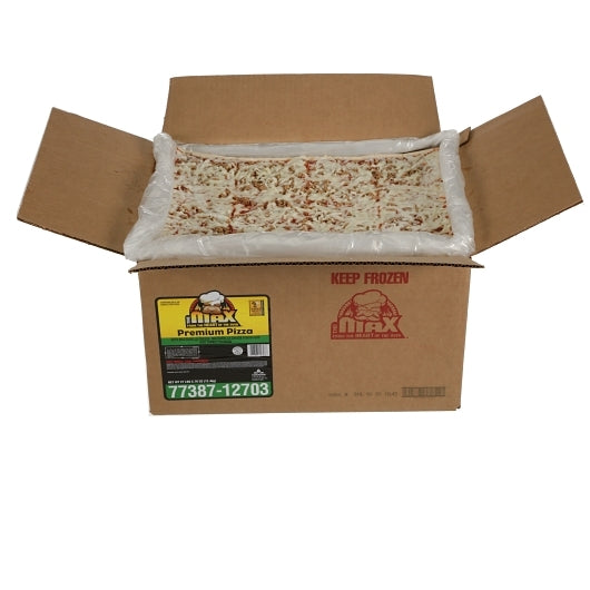 The MAX Whole Grain 4 Inch X 6 Inch Turkey Sausage Pizza, 1 x 96 x 4.56 oz Case - DOT product image 5