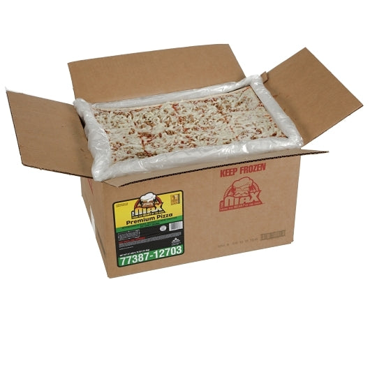 The MAX Whole Grain 4 Inch X 6 Inch Turkey Sausage Pizza, 1 x 96 x 4.56 oz Case - DOT product image 3