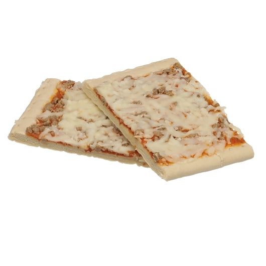 The MAX 3 Inch X 4 Inch Whole Grain Turkey Sausage Breakfast Pizzazz, 1 x 192 x 2.66 oz Case - Prepared Foods