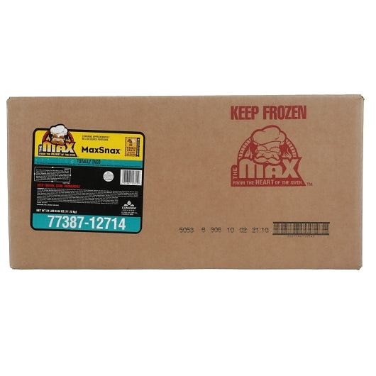 The MAX Fit For Kids Plus Maxsnax Whole Grain Totally Taco 3 Pieces Quesadilla, 1 x 4.09 oz Case - DOT product image 6