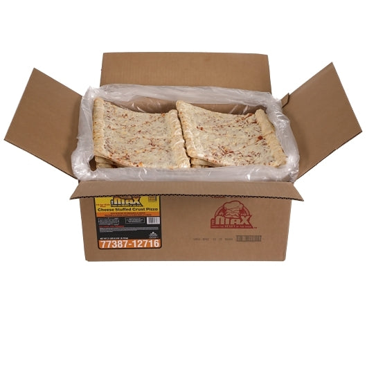 The MAX Fit For Kids Plus Whole Grain Stuffed Crust Cheese Pizza, 1 x 72 x 4.8 oz Case - DOT product image 5