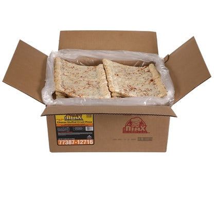 The MAX Fit For Kids Plus Whole Grain Stuffed Crust Cheese Pizza, 1 x 72 x 4.8 oz Case - DOT product image 5