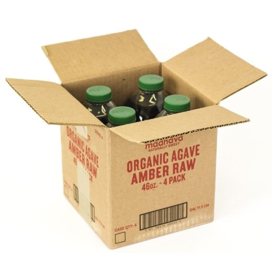 Madhava Amber Raw Agave, 4 x 46 oz Case - DOT product image 7