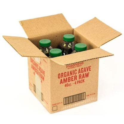 Madhava Amber Raw Agave, 4 x 46 oz Case - DOT product image 7