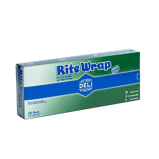 Rite Wrap Interfolded DELI PAPER INTERFOLDED 15X10.75, 12 x 500 ct Case - DOT product image 5