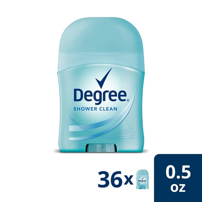 Degree Women's Advanced Body Heat Activated 72 Hour Shower Clean Anti-Perspirant Deodorant Invisible Solid, 36 x 0.5 oz - DOT product image 5