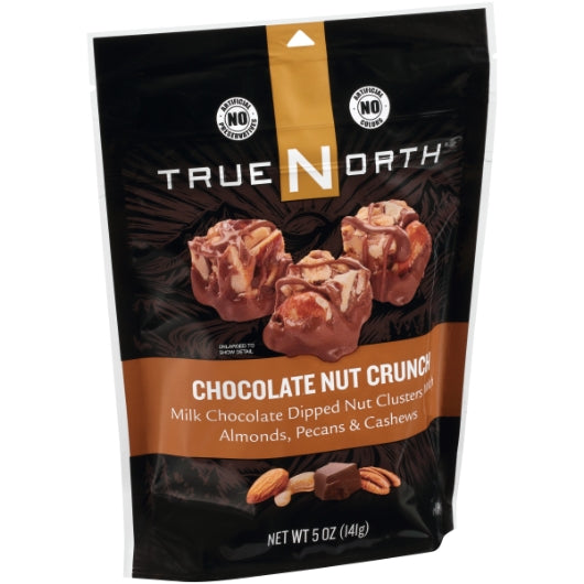 True North CHOCOLATE NUT CRUNCH POUCH, 6 x 5 oz Case - DOT product image 6