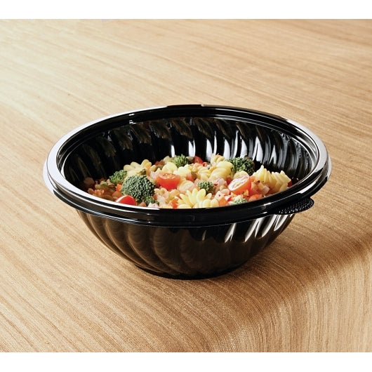 Yoshi Ware EMI PrepServe Pet Black Bowl, 80 Ounce - 25 per case. - DOT product image 1