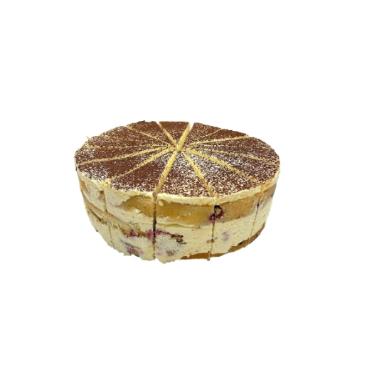 Eli's Cheesecake 10 Inch Moscato Berry Tiramisu, 14 Slices per Cake, 2 x 105 oz Case - Bakery & Desserts