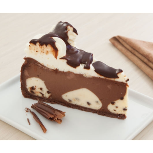 Elis Brownie Cow 10 Inch Brown Cow Cheesecake, 14 Slices per Cheesecake, 2 x 103 oz Case - Bakery & Desserts