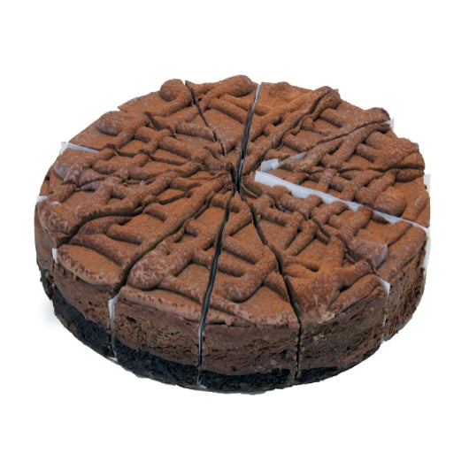 Elis Cheesecake Dream 9 Inch Chocolate Fudge Cheesecake, 14 Slices per Cheesecake, 2 x 66 oz Case - DOT product image 3