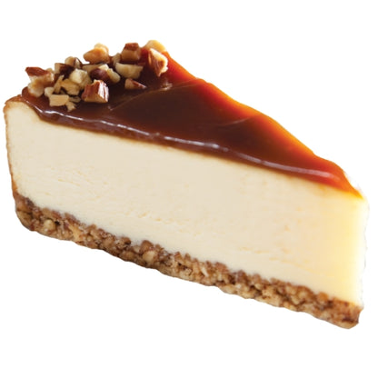 Eli's Cheesecake 9 Inch Salted Caramel Cheesecake, 14 Slices per Cheesecake, 2 x 59 oz Case - DOT product image 6