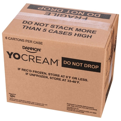 Yocream Gelato Mix Premium Hazelnut Soft Serve Frozen Yogurt Gelato Mix, 6 x 64 oz Case - DOT product image 6