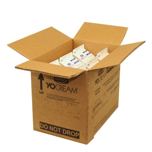 Yocream Yogurt Mix Premium Cable Car Dark Chocolate Frozen Nonfat Soft Serve Yogurt Mix, 6 x 64 oz Case - GS1 inner-pack image