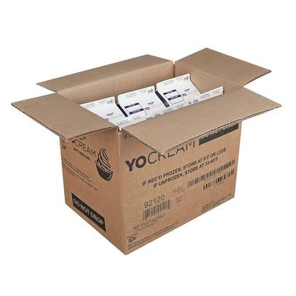 Yocream Pistachio Nonfat Premium Pistachio Frozen Nonfat Soft Serve Yogurt Mix, 6 x 64 oz Case - DOT product image 4