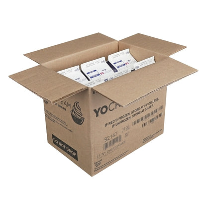 Yocream Premium New York Cheesecake Frozen Nonfat Soft Serve Yogurt Mix, 6 x 64 oz Case - GS1 open-case image