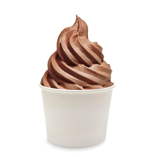 Yocream No Sugar Premium Chocolate Frozen No Sugar Added Nonfat Soft Serve Yogurt Mix, 6 x 64 oz Case - DOT product image 3