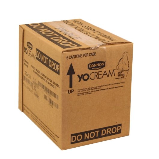 Yocream Non-Dairy Pomegranate Raspberry Soft Serve Sorbet Mix, 6 x 64 oz Case - DOT product image 8