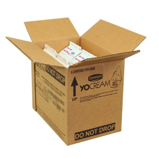 Yocream Non-Dairy Pomegranate Raspberry Soft Serve Sorbet Mix, 6 x 64 oz Case - DOT product image 3