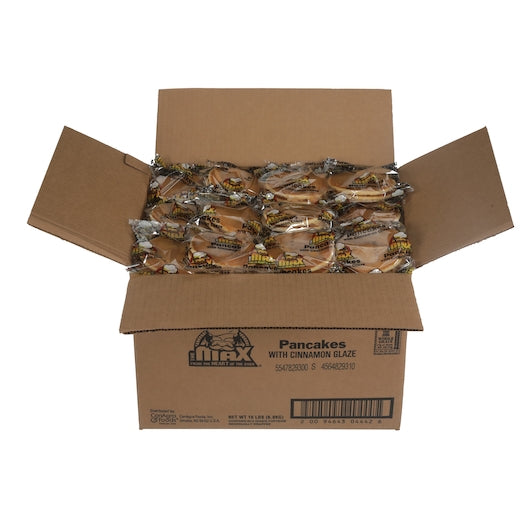 The MAX Pancake Meals with Cinnamon, 1 x 80 x 0.188 lb Case - GS1 open-case image