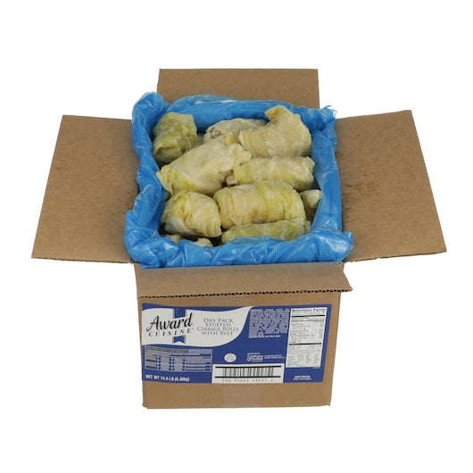 Award Cuisine Cabbage Rolls Stuffed Dry Pack, 1 x 48 x 4.83 oz Case - Prepared Foods