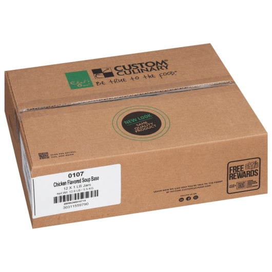 Chicken Flavored Granules Chicken Flavored Base, 12 x 1 lb Case - DOT product image 5