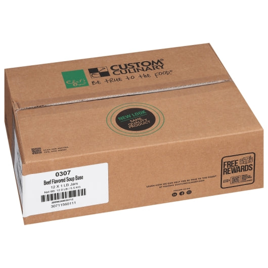 Chef's Own Beef Flavored Base, 12 x 1 lb Case - DOT product image 5