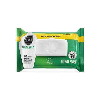Sani Professional Cleaning Multi-Surface Wipes, 12 x 90 ct Case - Cleaners & Sanitizers