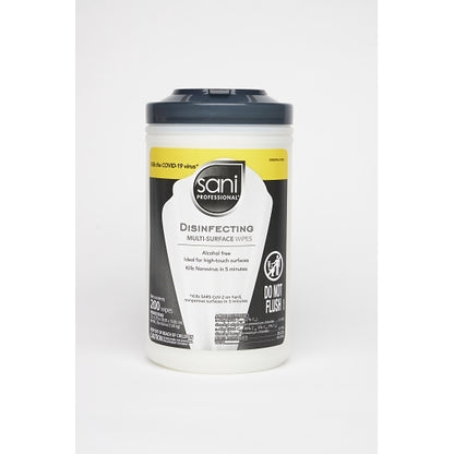 Sani Professional Sani-cloth Disinfecting Wipes, 6 x 200 ct Case - Cleaners & Sanitizers