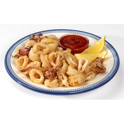 Panapesca Squid, Loligo, Raw, Frozen, Fully Cleaned, Various, Rings & Tentacles, 5/8" Cut, 4 x 2.5 lb Case - DOT product image 3