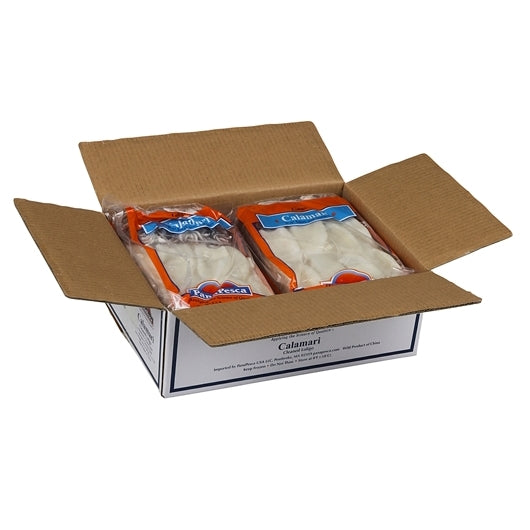 Pana Pesca Traditionally Squid, Loligo, Raw, Frozen, Traditionally Cleaned, Various, Tubes & Tentacles, 3"-5", 4 x 2.5 - DOT product image 4