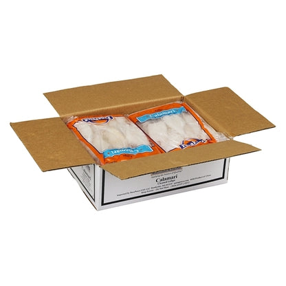 Pana Pesca Traditionally Squid, Loligo, Raw, Frozen, Traditionally Cleaned, Various, Tubes & Tentacles, 5"-8", 4 x 2.5 - DOT product image 4