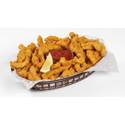 Pana Pesca Premium Squid, Gigas, Raw, Frozen, Breaded, China, Iqf Strips, Tenderized 3"-6" Long, 2 x 5 lb Case - DOT product image 3