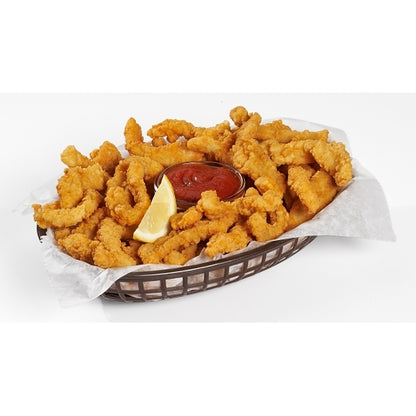 Pana Pesca Premium Squid, Gigas, Raw, Frozen, Breaded, China, Iqf Strips, Tenderized 3"-6" Long, 2 x 5 lb Case - DOT product image 3