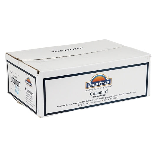 Pana Pesca Traditionally Squid, Loligo, Raw, Frozen, Traditionally Cleaned, Various, Tubes Only, 3"-5", 4 x 2.5 lb Case - DOT product image 5