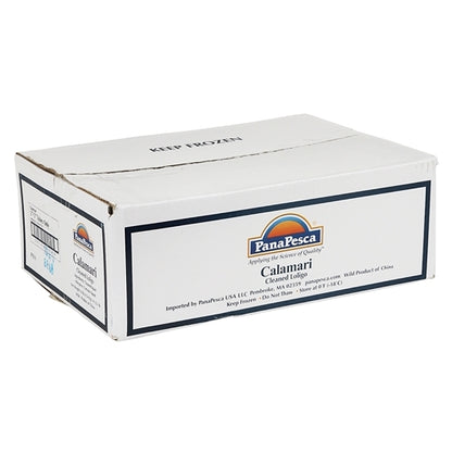 Pana Pesca Traditionally Squid, Loligo, Raw, Frozen, Traditionally Cleaned, Various, Tubes Only, 3"-5", 4 x 2.5 lb Case - DOT product image 5