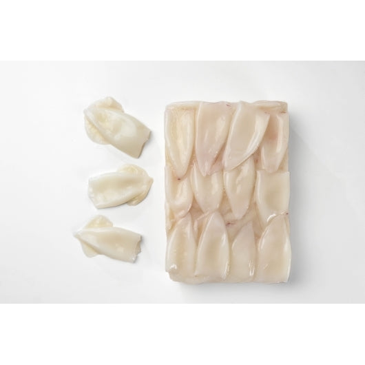 Pana Pesca Traditionally Squid, Loligo, Raw, Frozen, Traditionally Cleaned, Various, Tubes Only, 3"-5", 4 x 2.5 lb Case - DOT product image 6