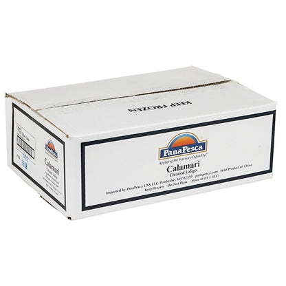 Pana Pesca Traditionally Squid, Loligo, Raw, Frozen, Traditionally Cleaned, Various, Tubes Only, 5"-8", 4 x 2.5 lb Case - DOT product image 5
