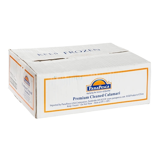 Pana Pesca Fully Squid, Illex/Arrow, Raw, Frozen, Fully Cleaned, Various, Tubes & Tentacles, 3"-5", 4 x 2.5 lb Case - DOT product image 5