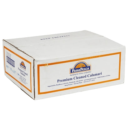 Pana Pesca Fully Squid, Illex/Arrow, Raw, Frozen, Fully Cleaned, Various, Tubes Only, 5"-8", 4 x 2.5 lb Case - DOT product image 5