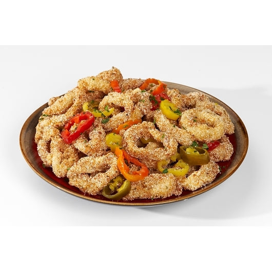 Pana Pesca Fully Squid, Illex/Arrow, Raw, Frozen, Fully Cleaned, Various, Iqf Rings Only, 5/8" Cut, 2 x 5 lb Case - DOT product image 4
