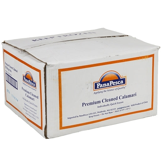 Pana Pesca Fully Squid, Illex/Arrow, Raw, Frozen, Fully Cleaned, Various, Iqf Rings Only, 5/8" Cut, 2 x 5 lb Case - DOT product image 6