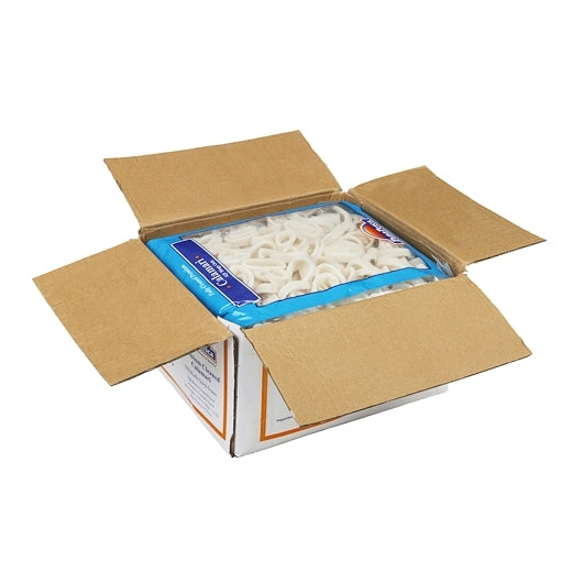 Pana Pesca Fully Squid, Illex/Arrow, Raw, Frozen, Fully Cleaned, Various, Iqf Rings Only, 5/8" Cut, 2 x 5 lb Case - DOT product image 5