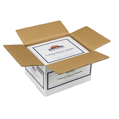 Pana Pesca Fully Squid, Loligo, Raw, Frozen, Fully Cleaned, Various, Rings & Tentacles, 8 Oz. Portion, 2 x 5 lb Case - DOT product image 4