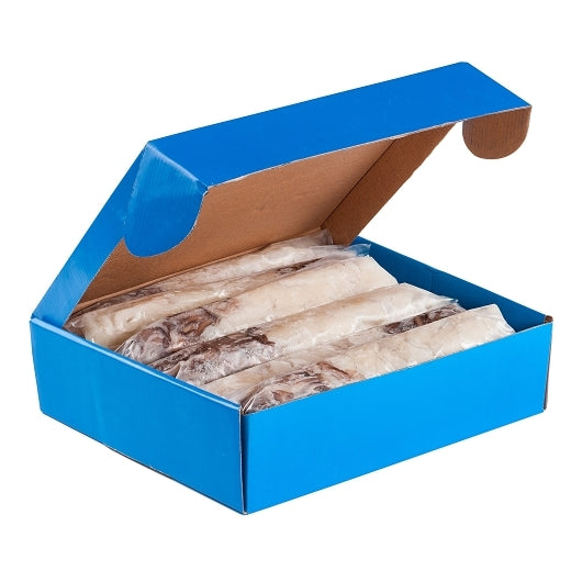 Panapesca Squid Illex/Arrow Raw Frozen Fully Cleaned Various, Rings & Tentacles, 1/2" Cut 8 Oz. Portion Pack, 2 x 5 lb