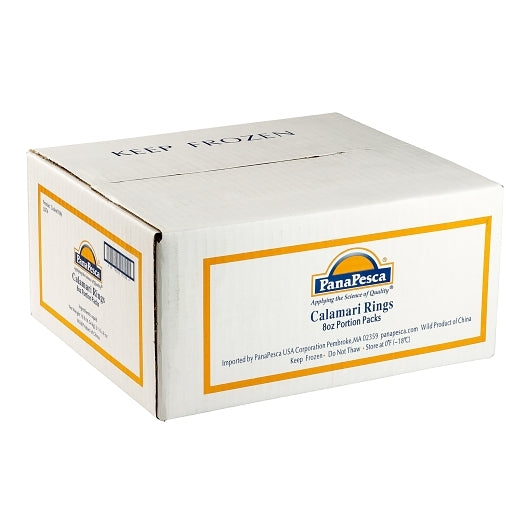 Pana Pesca Squid Squid, Illex/Arrow, Raw, Frozen, Fully Cleaned, Various, Rings Only, 8 Oz. Portion Pack, 2 x 5 lb Case - DOT product image 5