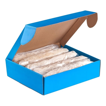 Pana Pesca Squid Squid, Illex/Arrow, Raw, Frozen, Fully Cleaned, Various, Rings Only, 8 Oz. Portion Pack, 2 x 5 lb Case