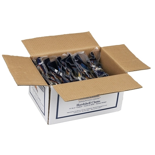 Panapesca Vacuum Pak In-Shell Clam 11-16, 10 x 1 lb Case - DOT product image 4