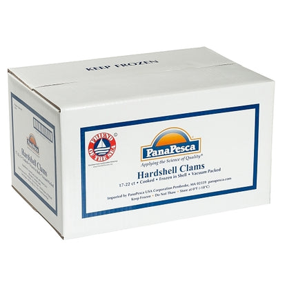 Panapesca Vacuum Pack In Shell Clams 17-22 Ct, 10 x 1 lb Case - DOT product image 6